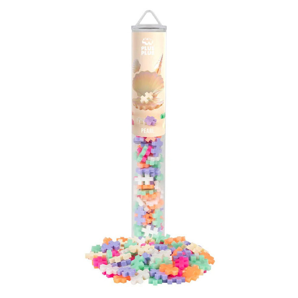 Jeu de construction Plus-Plus - Tube mélange couleurs "perle" 100 pièces