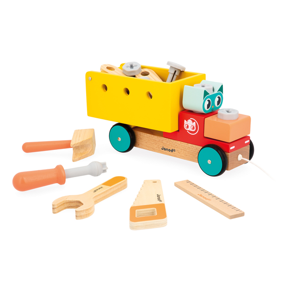 Camion de bricolage chat à tirer - Brico Kids