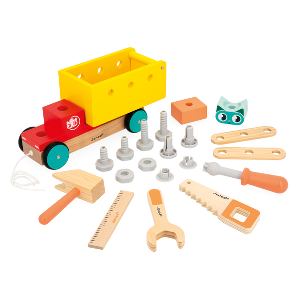 Camion de bricolage chat à tirer - Brico Kids