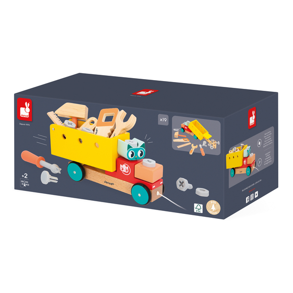 Camion de bricolage chat à tirer - Brico Kids