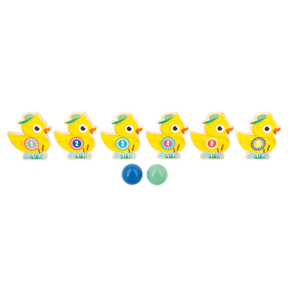 Jeu de quilles en bois canards - Applepop