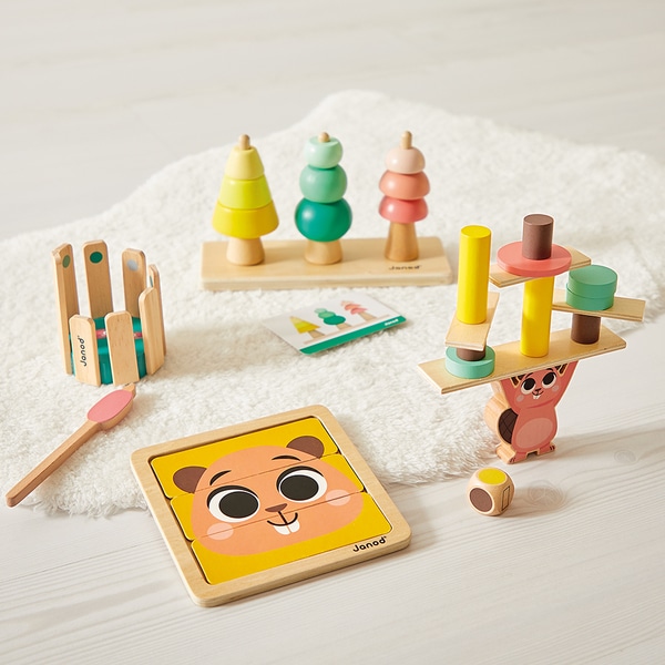 Box jouets en bois - 36 mois 