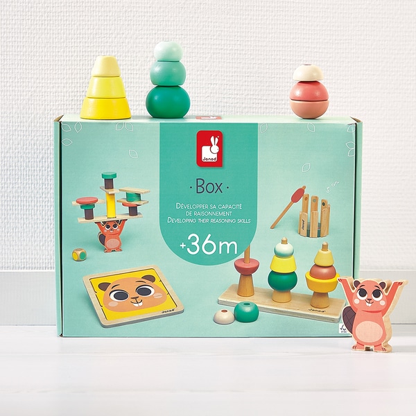 Box jouets en bois - 36 mois 