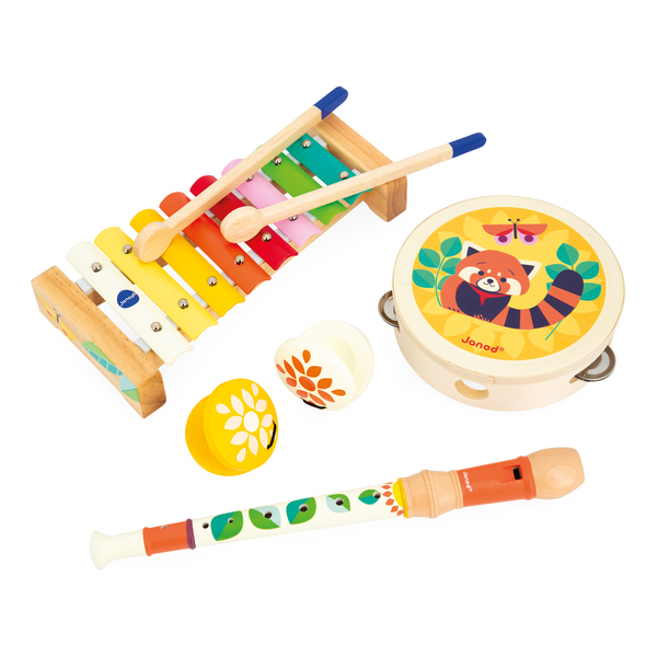 Coffret d instruments de musique en bois - Gioia