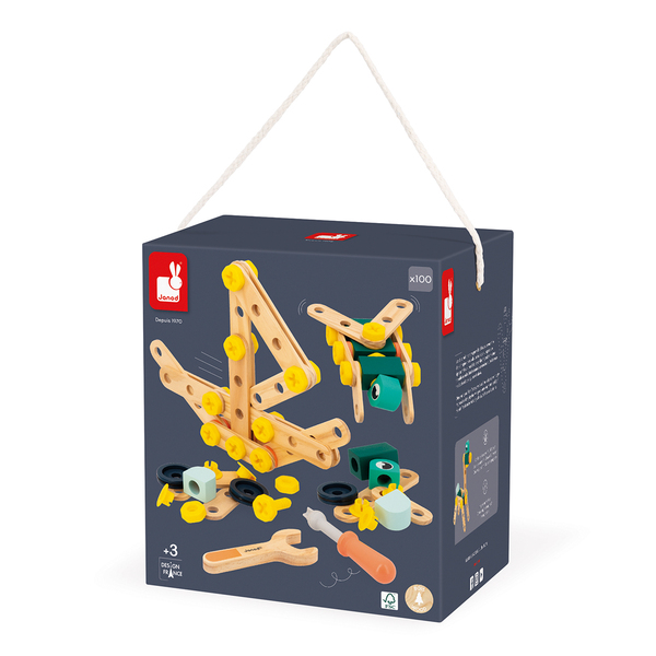 Baril 100 pièces Brico Kids