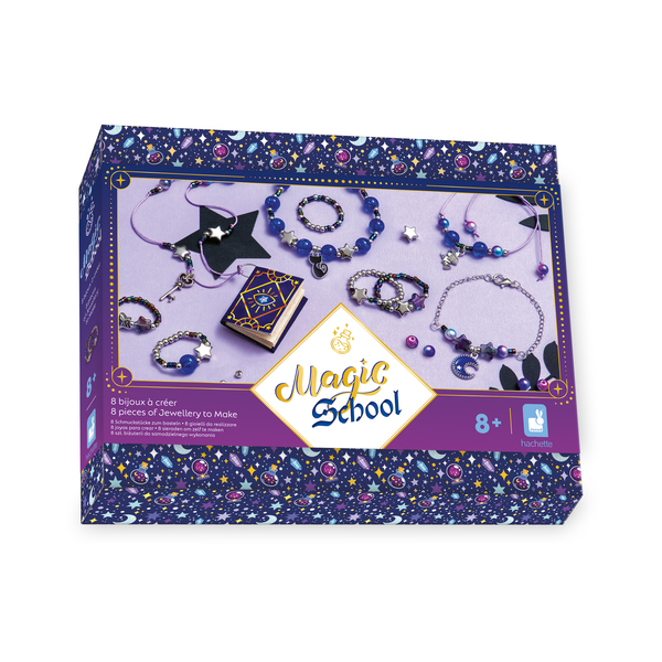 Coffret 8 bijoux à créer Magic School - Les ateliers bijoux