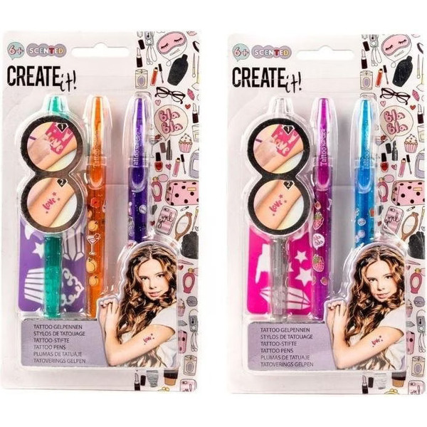 Stylos parfumés pour tatouage Create It!