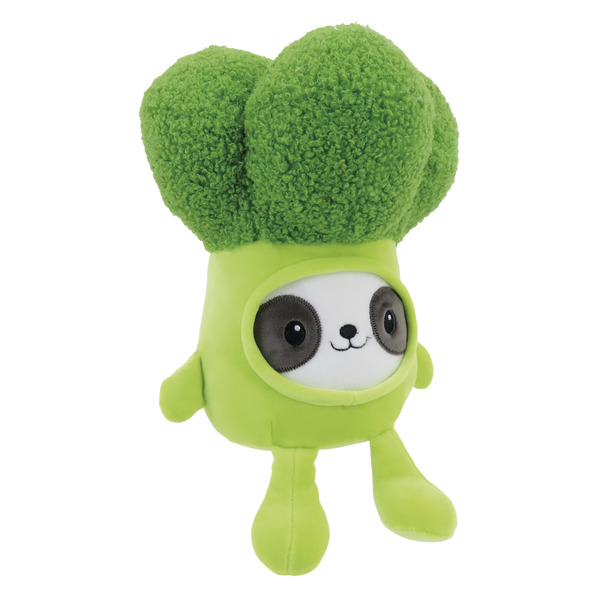 Peluche panda déguisé en brocoli Squish 20 cm - Smoochy