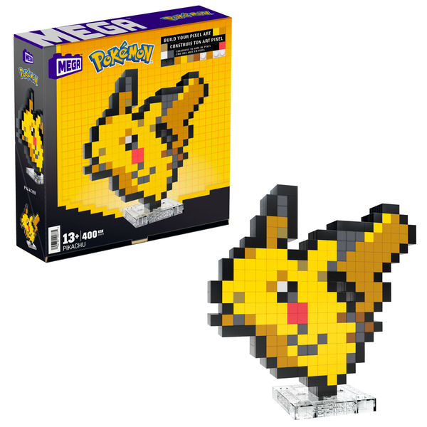 Pixel Art Pokémon Pikachu - Mega Bloks