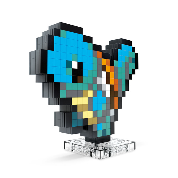 Pixel Art Pokémon Carapuce - Mega Bloks