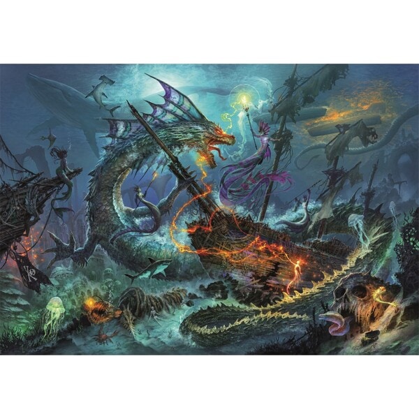 Puzzle monstre des mers 3000 pièces