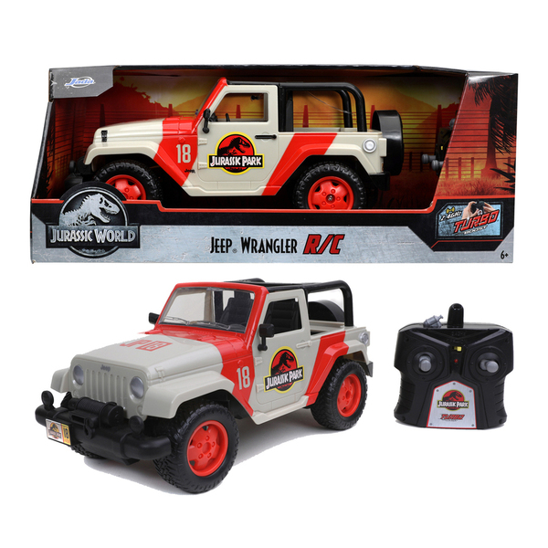 Jada Voiture radiocommandée Jurassic World 1/16