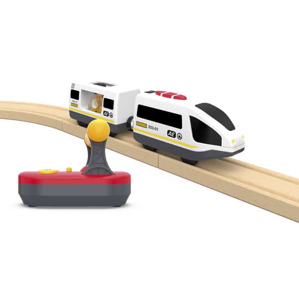 Train télécommandé 17 cm avec figurine 