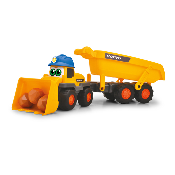 Camion de chantier Happy - bulldozer avec benne Volvo