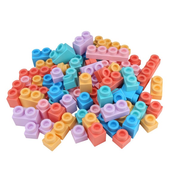 Baril 76 cubes de constructions soft