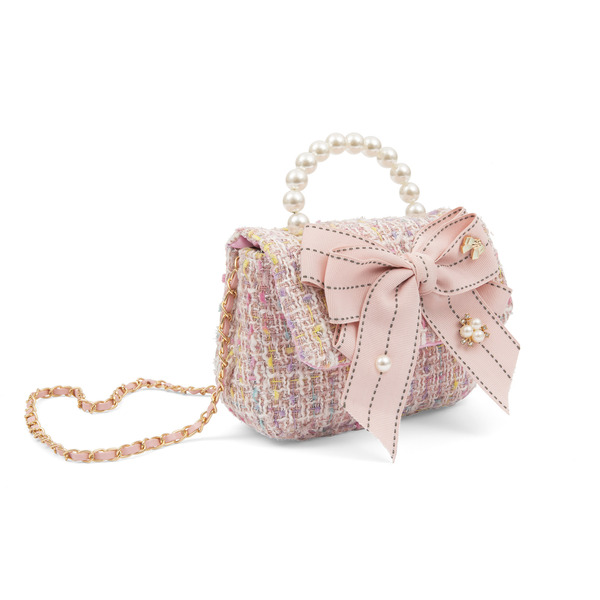 Sac à main en tweed