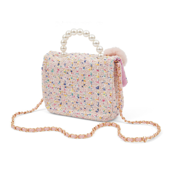 Sac à main en tweed