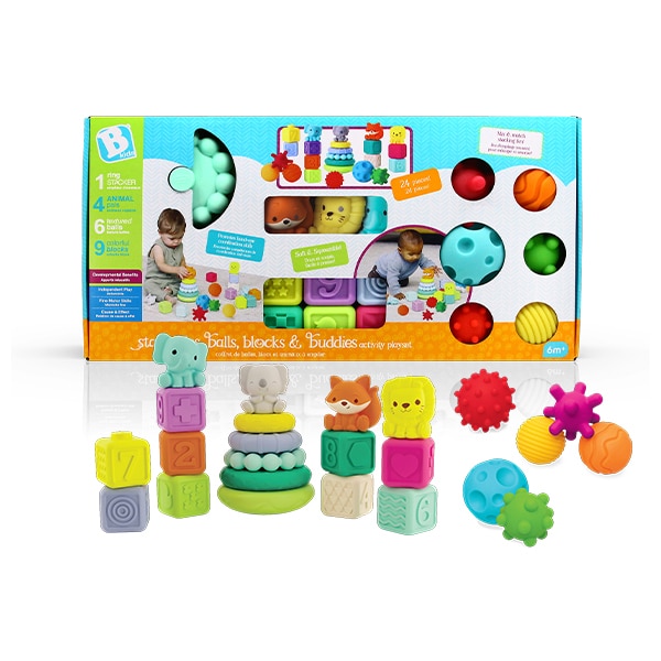 Coffret activités d éveil silicone