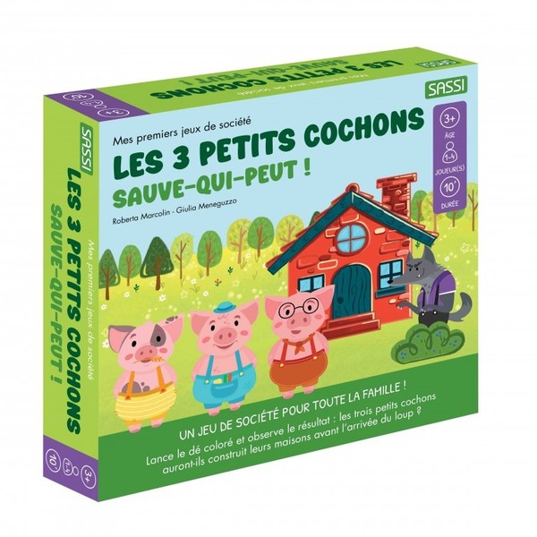 Les 3 petits cochons, sauve-qui-peut !