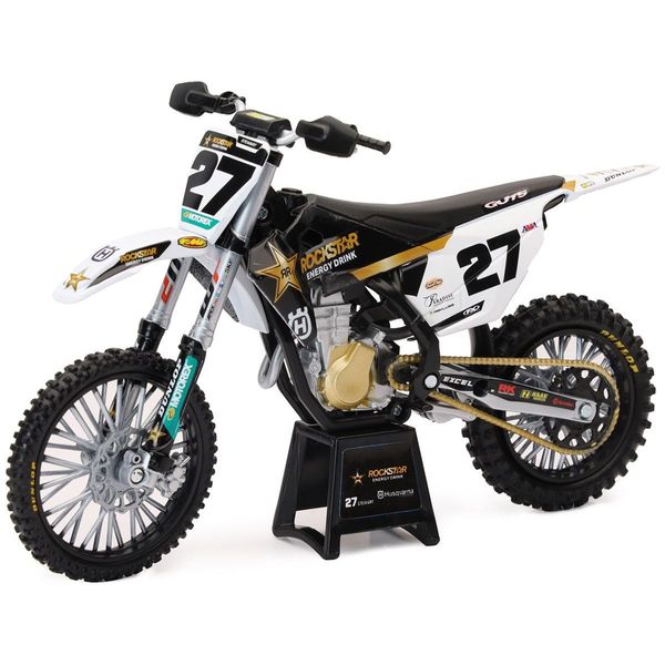 Moto cross Husqvarna 450 FC M. Stewart n°27 1/12