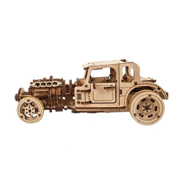 Puzzle 3D en bois - Hot Rod Furious