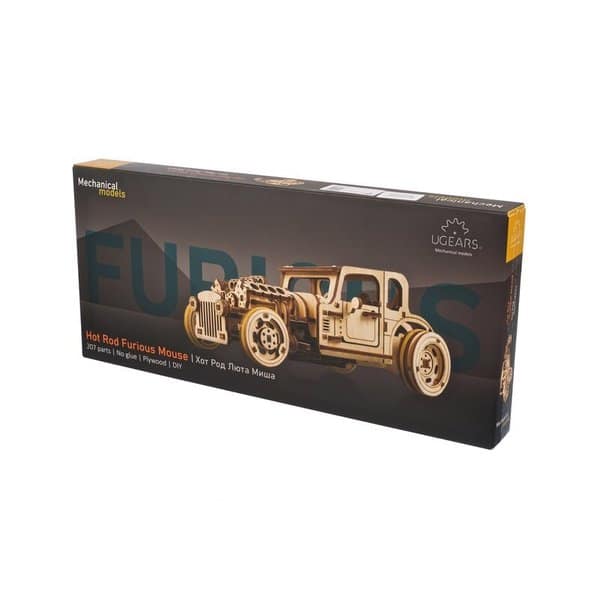 Puzzle 3D en bois - Hot Rod Furious