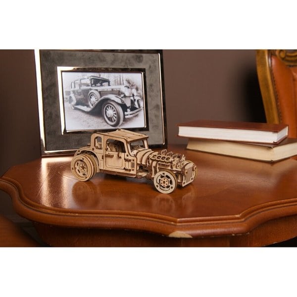 Puzzle 3D en bois - Hot Rod Furious