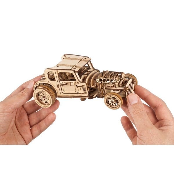 Puzzle 3D en bois - Hot Rod Furious