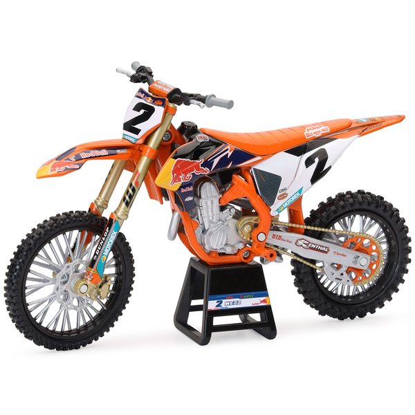 Moto KTM 450 SXF Factory Racing Cooper Webb (n°2) 1/12