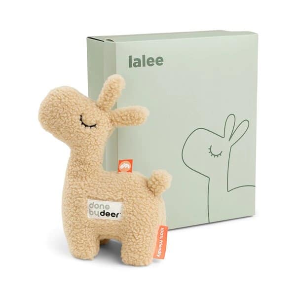 Peluche lama sable 20cm - Lalee