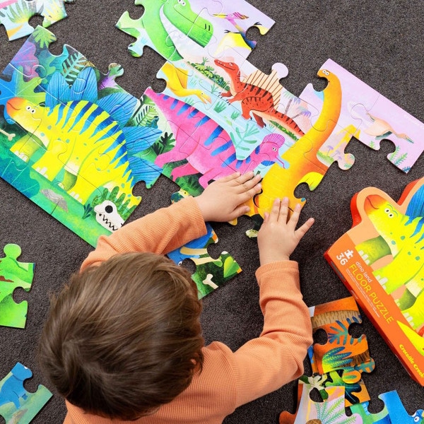 Maxi puzzle 36 pièces - Le monde des dinosaures