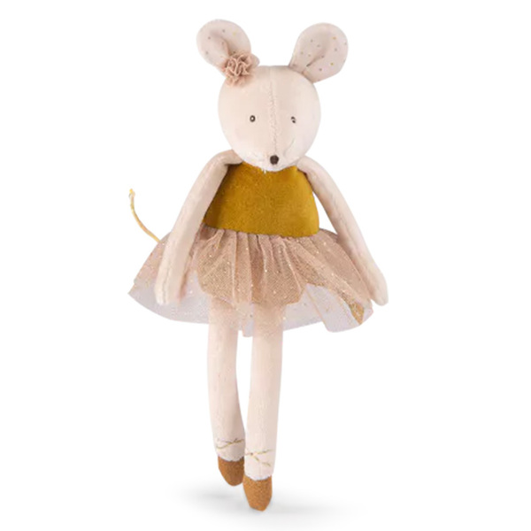 Peluche souris musicale La petite école de danse 34cm