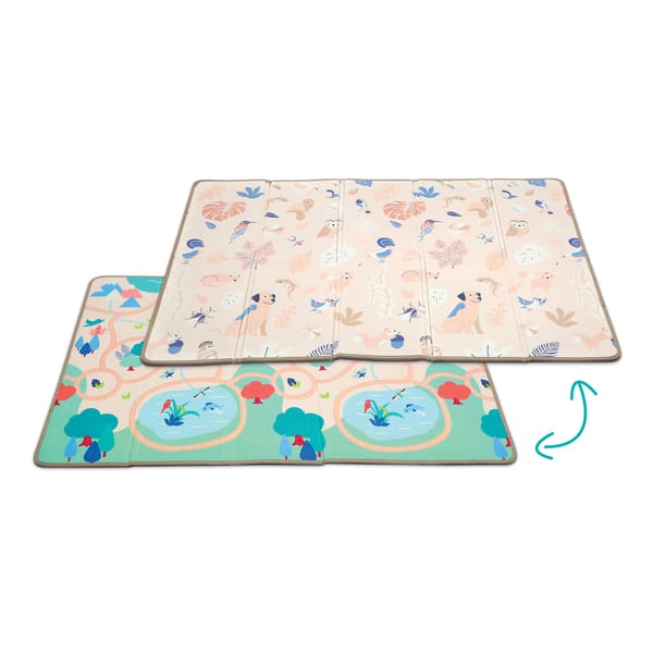 Tapis d éveil pliable et réversible XXL