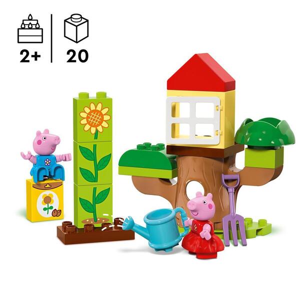 10431 - LEGO® DUPLO - Le jardin et la cabane dans l’arbre de Peppa Pig