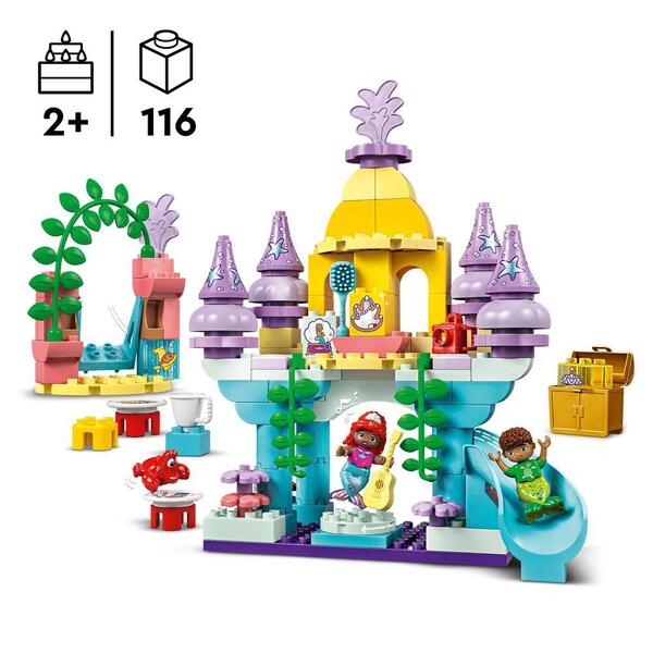 10435 - LEGO® DUPLO Disney - Le palais sous-marin magique d’Ariel