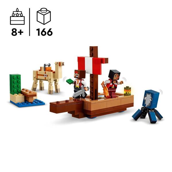 21259 - LEGO® Minecraft - Le voyage du bateau pirate