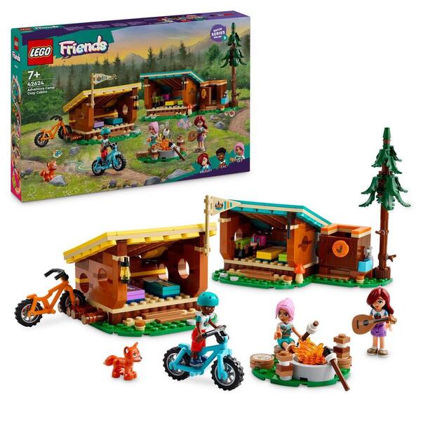 42624 - LEGO® Friends - Les cabanes chaleureuses de la base de loisirs