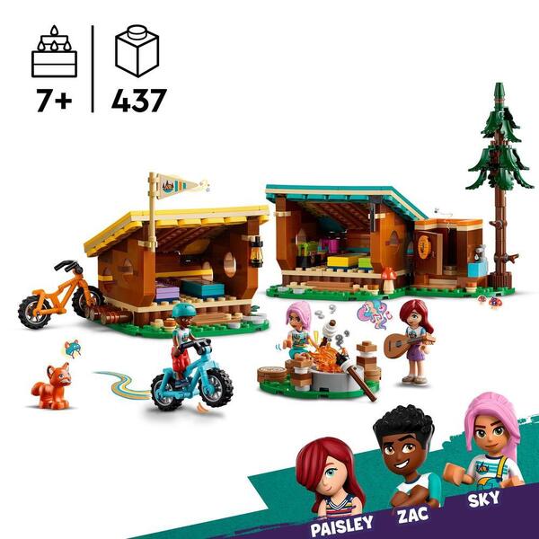 42624 - LEGO® Friends - Les cabanes chaleureuses de la base de loisirs