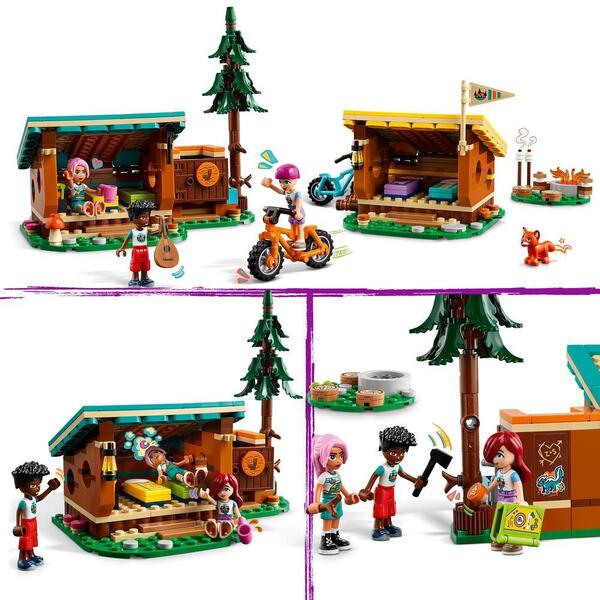 42624 - LEGO® Friends - Les cabanes chaleureuses de la base de loisirs