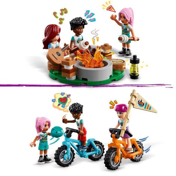 42624 - LEGO® Friends - Les cabanes chaleureuses de la base de loisirs