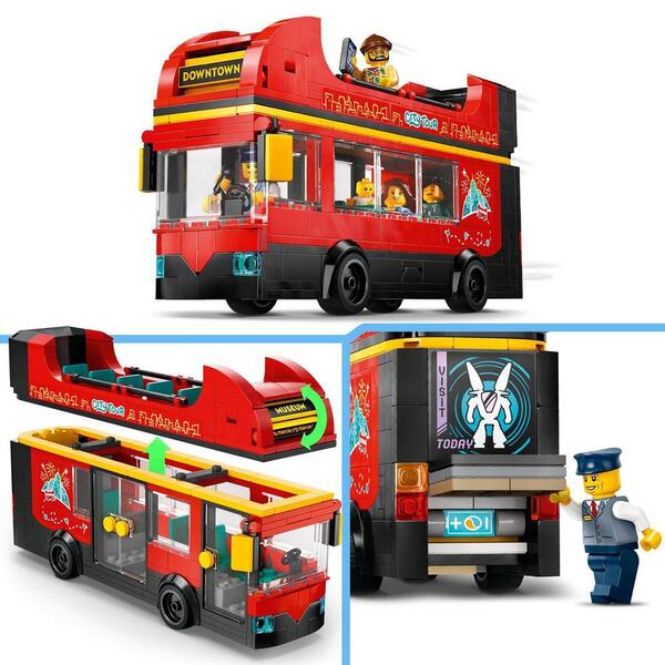 60407 - LEGO® City - Le bus rouge à deux étages