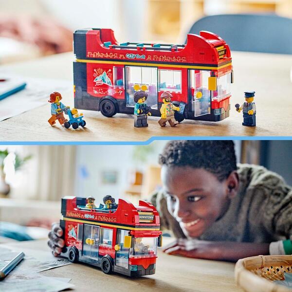 60407 - LEGO® City - Le bus rouge à deux étages