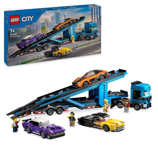 60408 - LEGO® City - Le camion de transport de voitures de sport