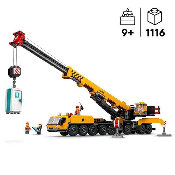 60409 - LEGO® City - La grue de chantier mobile jaune