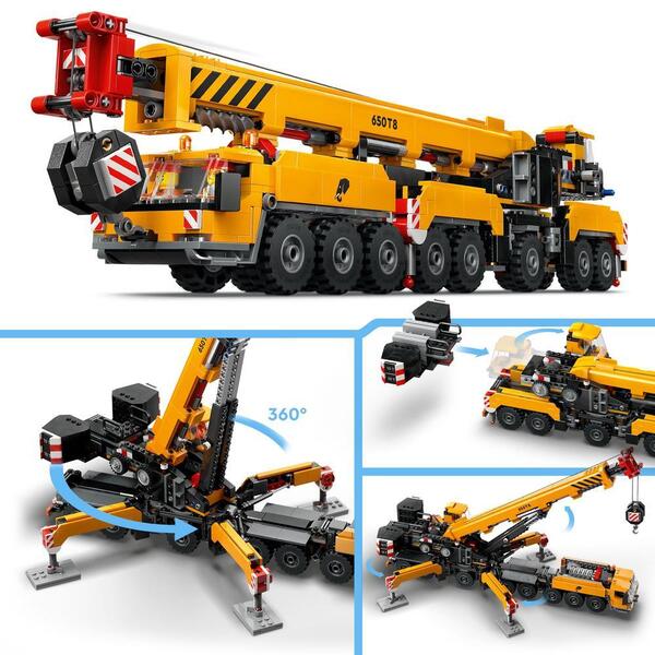 60409 - LEGO® City - La grue de chantier mobile jaune