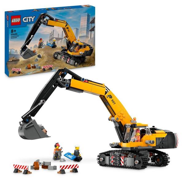 60420 - LEGO® City - La pelleteuse de chantier jaune