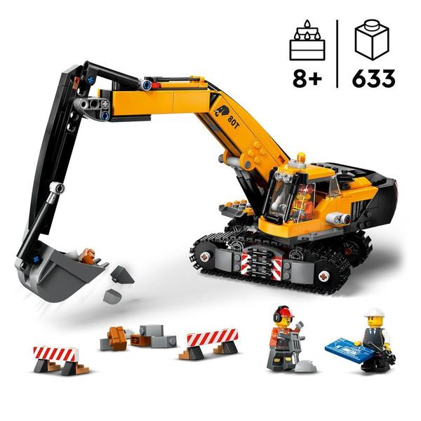 60420 - LEGO® City - La pelleteuse de chantier jaune