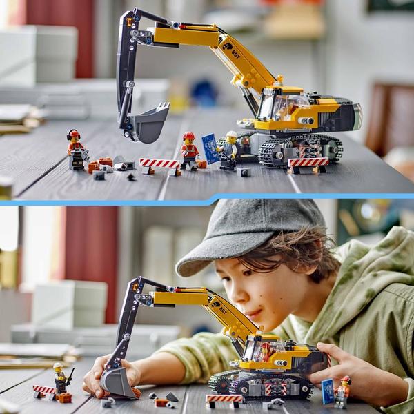 60420 - LEGO® City - La pelleteuse de chantier jaune