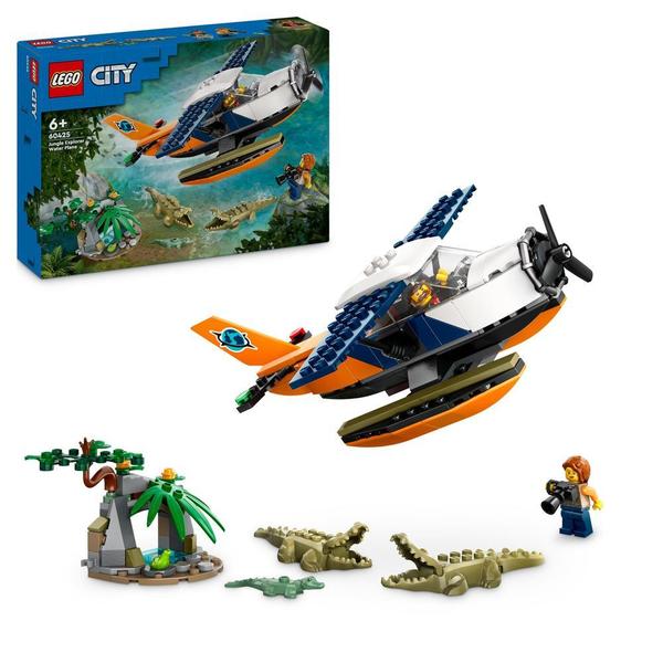 60425 - LEGO® City - L’hydravion de l’explorateur de la jungle