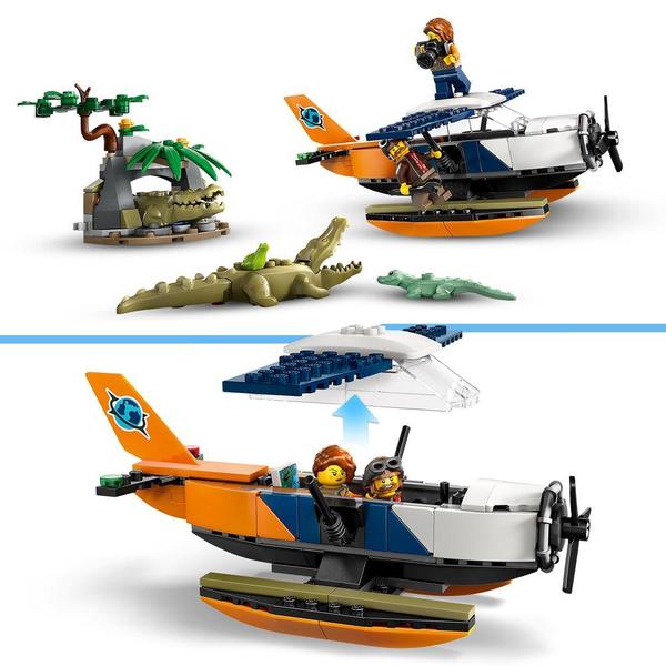 60425 - LEGO® City - L’hydravion de l’explorateur de la jungle